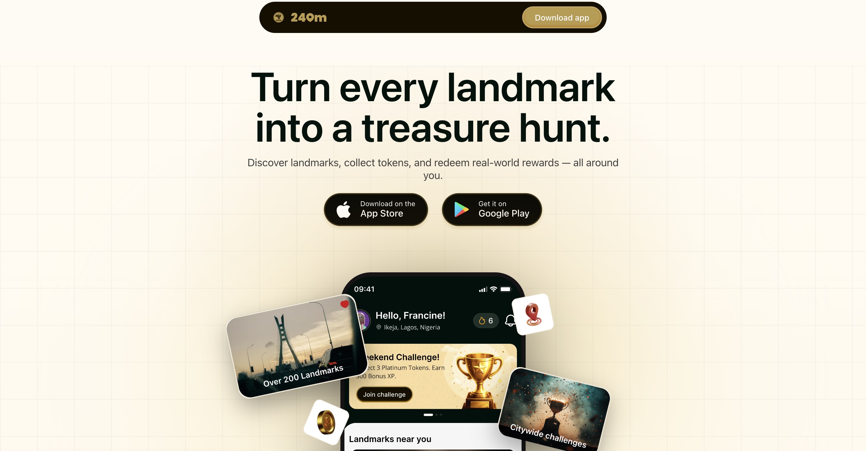 Project 240m — Gamified Geolocation Mobile Quest